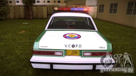 1986 Dodge Diplomat VCPD для GTA Vice City