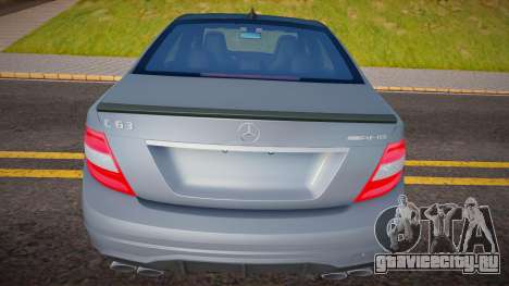 Mercedes-Benz C63 AMG (Dag.Drive) для GTA San Andreas