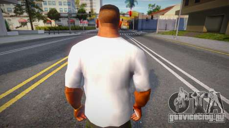 Новая текстура лица и прически СиДжея для GTA San Andreas