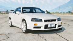 Nissan Skyline GT-R V-spec II (BNR34) 2000〡add-on v1.6.5 для GTA 5
