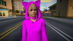 Девушка в розовом костюме для GTA San Andreas