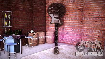 Metal Gibson Les Paul Custom для GTA Vice City