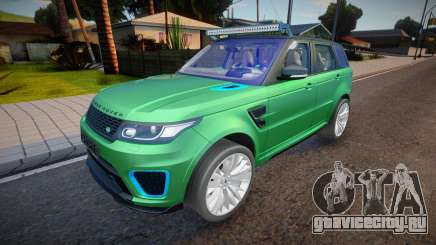 Range Rover Sport SVR 2016 Tun для GTA San Andreas