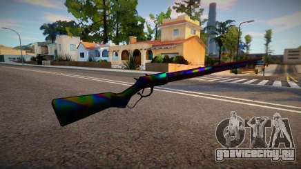 Iridescent Chrome Weapon - Cuntgun для GTA San Andreas