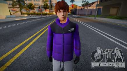TNF Jacket Kid для GTA San Andreas
