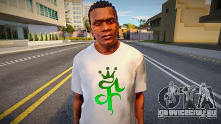 GTA V Franklin Clinton (PC Quality) для GTA San Andreas