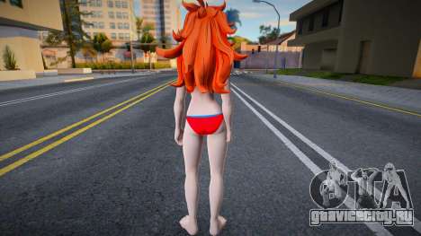 Android 21 bikini для GTA San Andreas