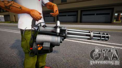 Minigun HD для GTA San Andreas