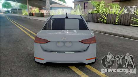 Hyundai Accent 2020 для GTA San Andreas