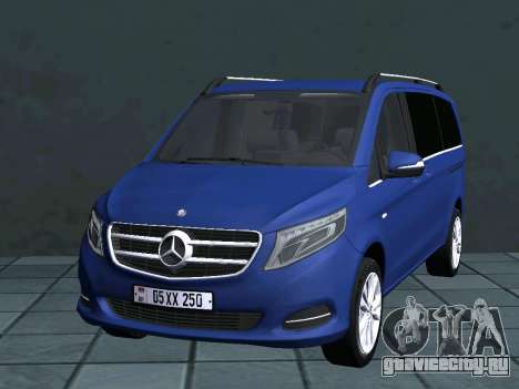 Mercedes Benz Bluetec V250 для GTA San Andreas