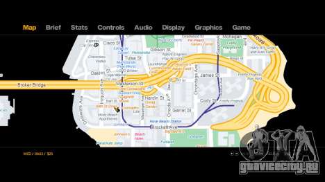GTA IV Google Maps Radar Style для GTA 4