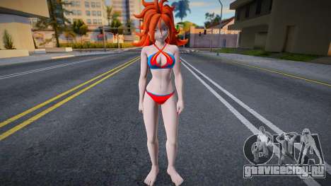Android 21 bikini для GTA San Andreas