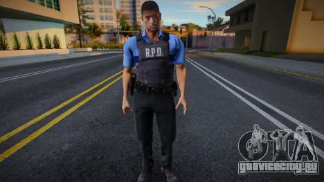 RPD Officers Skin - Resident Evil Remake v22 для GTA San Andreas