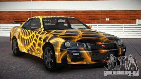 Nissan Skyline R34 Xr S7 для GTA 4