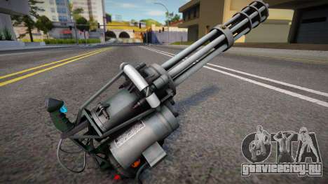 Minigun HD для GTA San Andreas