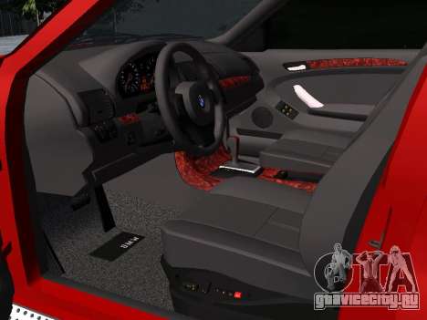 BMW X5 E53 4.8 iS для GTA San Andreas