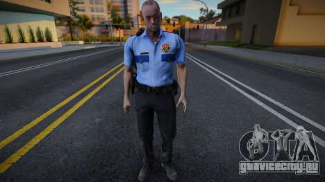 RPD Officers Skin - Resident Evil Remake v8 для GTA San Andreas