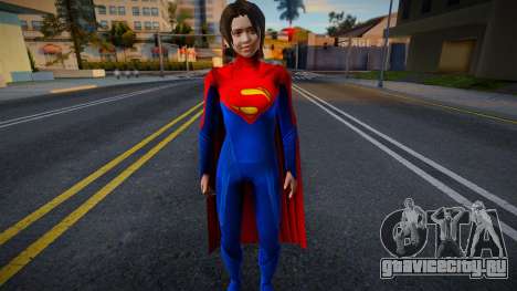 Supergirl - Sasha Calle The Flash movie для GTA San Andreas