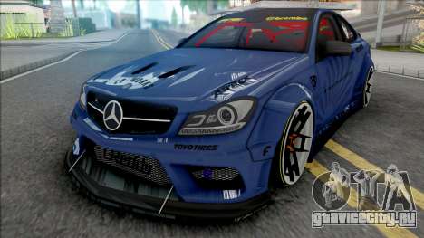 Mercedes-Benz C63 AMG Black Series 2014 LW для GTA San Andreas