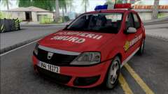 Dacia Logan Smurd для GTA San Andreas
