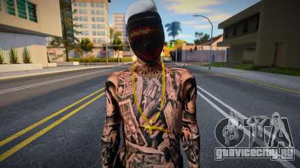Tattoo Gang Skin для GTA San Andreas