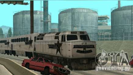 Поезд на улицах города и шоссе для GTA San Andreas