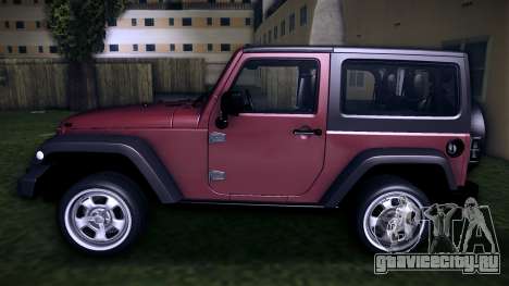 Jeep Wrangler Rubicon 2012 для GTA Vice City