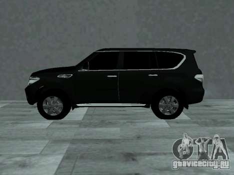 Nissan Patrol Y62 V2 для GTA San Andreas