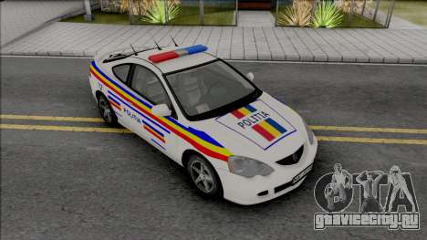 Acura RSX Type-S Politia Romana для GTA San Andreas