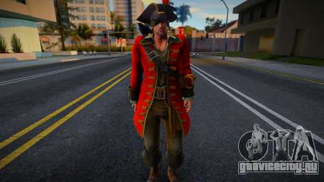Leon Pirate RE6 для GTA San Andreas