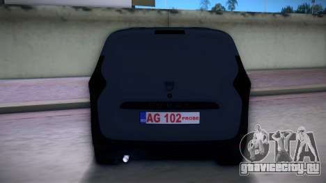 Dacia Lodgy Van для GTA Vice City