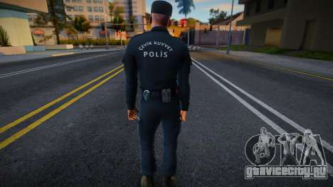 Turkish Police-Superintendent (long sleeves) для GTA San Andreas