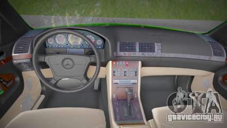 Mercedes-Benz W140 S600L для GTA San Andreas