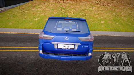Lexus LX 570 (Melon) для GTA San Andreas
