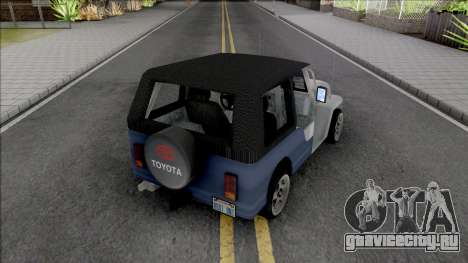 Toyota Owner Type Jeep (Toyota Inspired) для GTA San Andreas