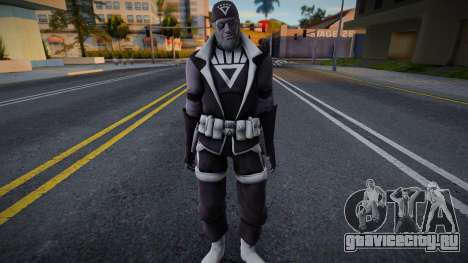 Injustice Deathstroke Blackest Nigh Reskin для GTA San Andreas