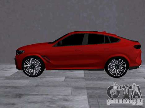 BMW X6 M Competition 2020 для GTA San Andreas