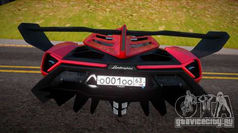 Lamborghini Veneno Roadster (R PROJECT) для GTA San Andreas