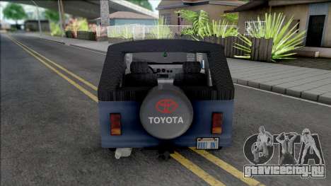 Toyota Owner Type Jeep (Toyota Inspired) для GTA San Andreas
