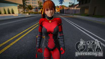 Dead Or Alive 5 - Kasumi (Costume 2) v2 для GTA San Andreas