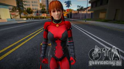 Dead Or Alive 5 - Kasumi (Costume 2) v7 для GTA San Andreas