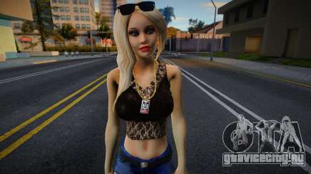 Blonde Girl для GTA San Andreas