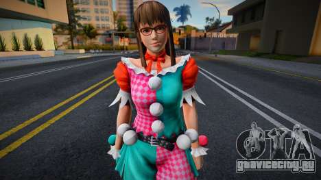 Dead Or Alive 5 - Hitomi (Costume 6) v5 для GTA San Andreas