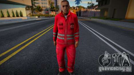 Работник скорой помощи v5 для GTA San Andreas