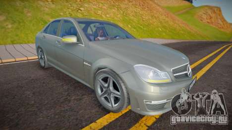 Mercedes-Benz C63 AMG (Union) для GTA San Andreas