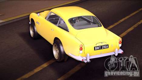 Aston Martin DB5 Vantage 1965 для GTA Vice City