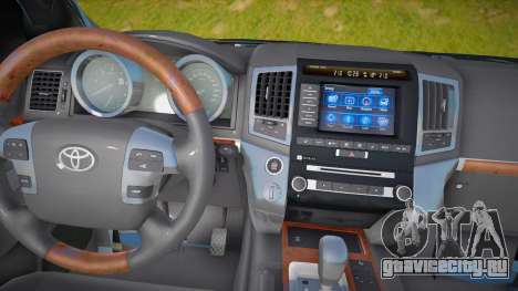 Toyota Land Cruiser 200 (Fake CCD) для GTA San Andreas