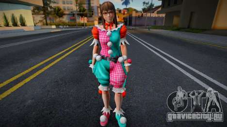 Dead Or Alive 5 - Hitomi (Costume 6) v5 для GTA San Andreas