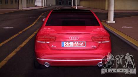 Audi A8 (D4) V6 3.0 TFSI для GTA Vice City