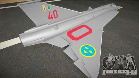 J35D Draken (Swedish Air Force) для GTA San Andreas